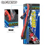 GNB GAONENG 5500MAH 3S 11.1V 100C 200C XT60 Cabled Hard Case RC LiPo Battery RC Car 1/8 1/10 Updated From 5000MAH 5200MAH